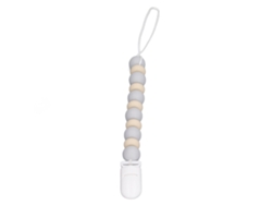 Grampo Para Chupeta De Silicone Em Uma Peça Com Contas Portátil Presente Ideal Para Bebê