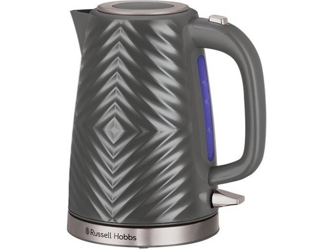 Hervidor de Agua Eléctrico RUSSEL HOBBS Groove Grey 26382-70 (2400 W)