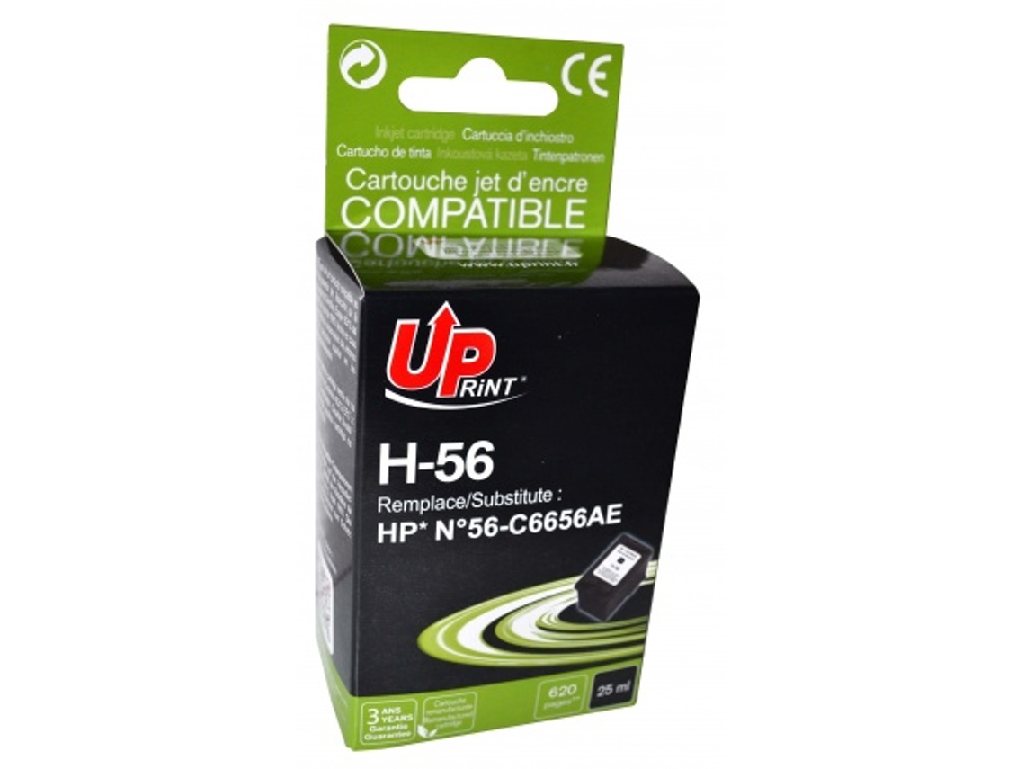 Cartucho de Tinta Genérico para Hp Deskjet 450 Nº56 Negro UPRINTJET