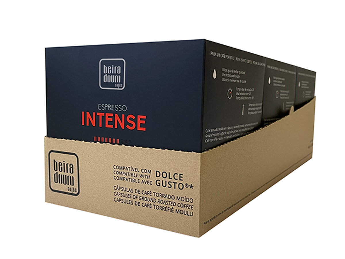 Cápsulas Café Intenso - Pack Ahorro (Compatible Con Dolce Gusto) BEIRA DOURO CAFÉS