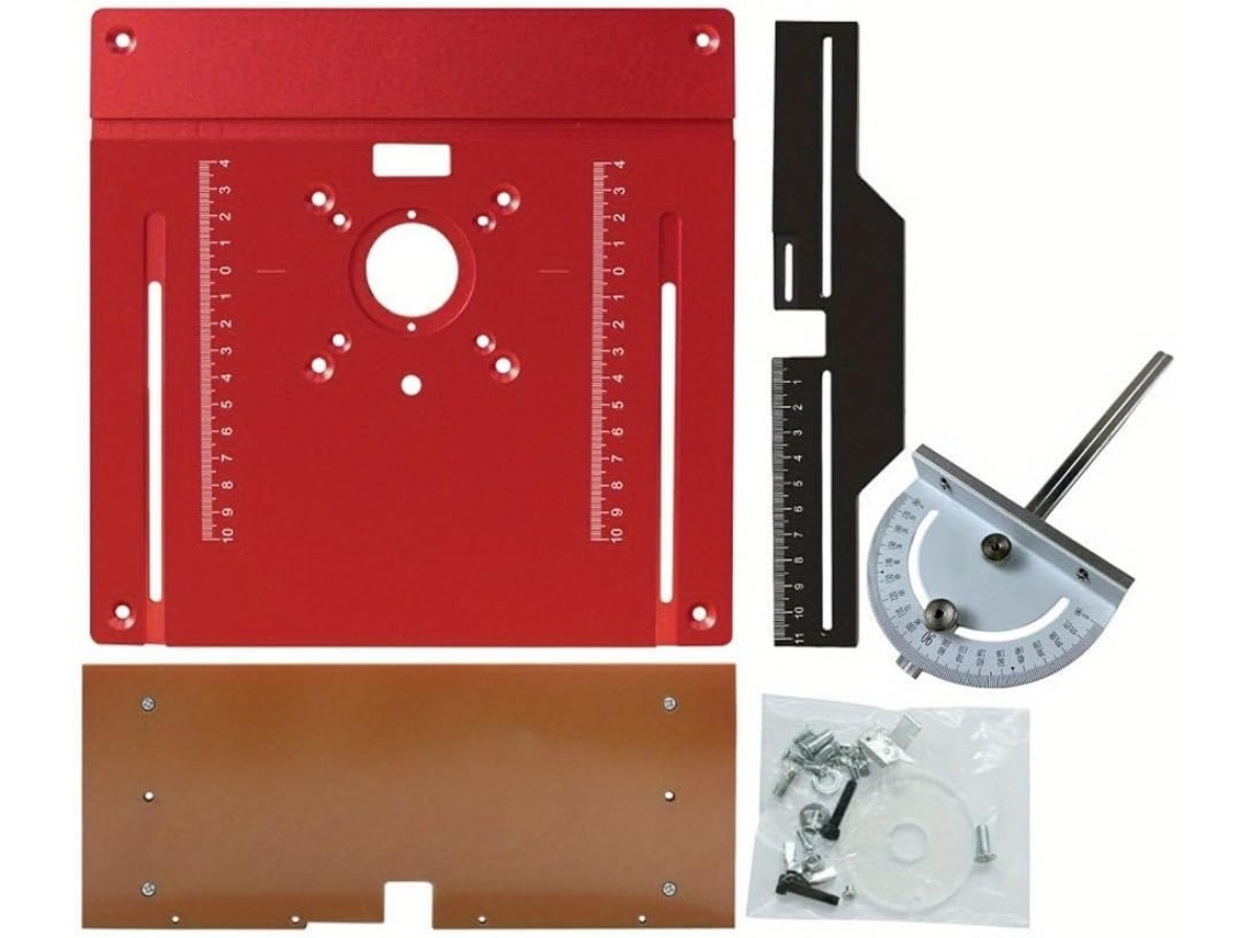 Placa De Inserción Para Mesa De Fresado De Aluminio Y Madera