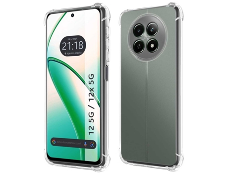 Funda Antichoque para Realme 12 5G 12X 5G TUMUNDOSMARTPHONE Silicona Transparente