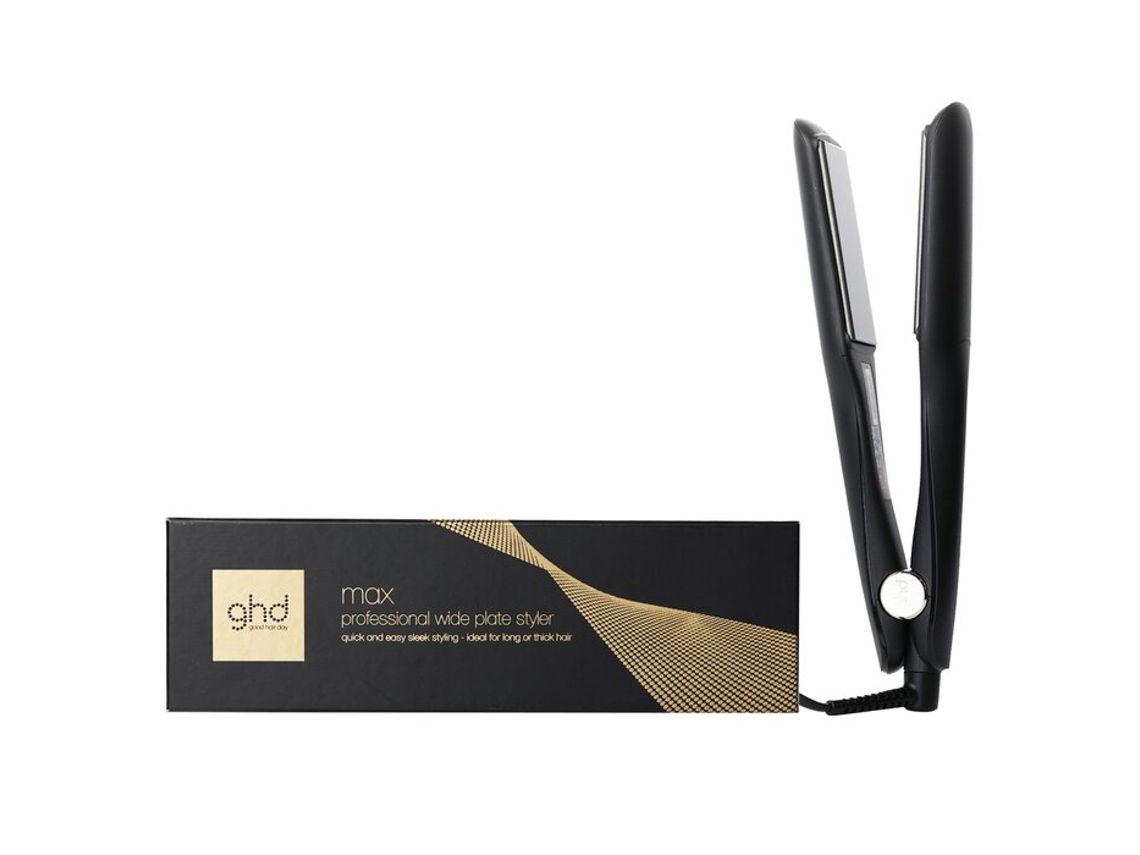 Plancha profesional Max de placas anchas negra (1 unidad) Ghd