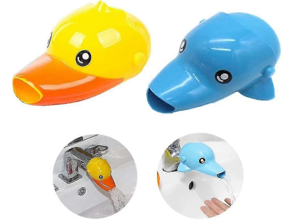 2 Extensores Para Niños, Extensor De Grifo, Extensor De Mango De Lavabo, Para Bebés Y Niños, Material Pp Y Tpe Seguro