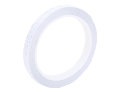 Cinta Reflectante Hexagonal Impermeable Para Bicicleta, Motocicleta, Coche, Pegatina Luminosa, Decoración Diy, Blanca, 8 M
