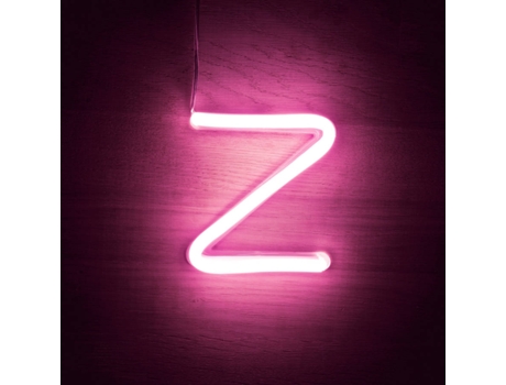 Iluminación Decorativa PRISMICA Z Rosa (Rosa - PVC - 3W)