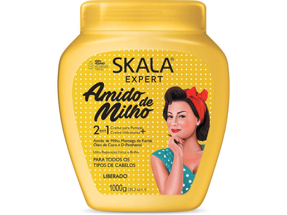 Crema Acondicionadora Almidón De Maíz - Amido 1000ml