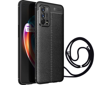 Funda Realme GT Master Rugged Leather con Collar Negro
