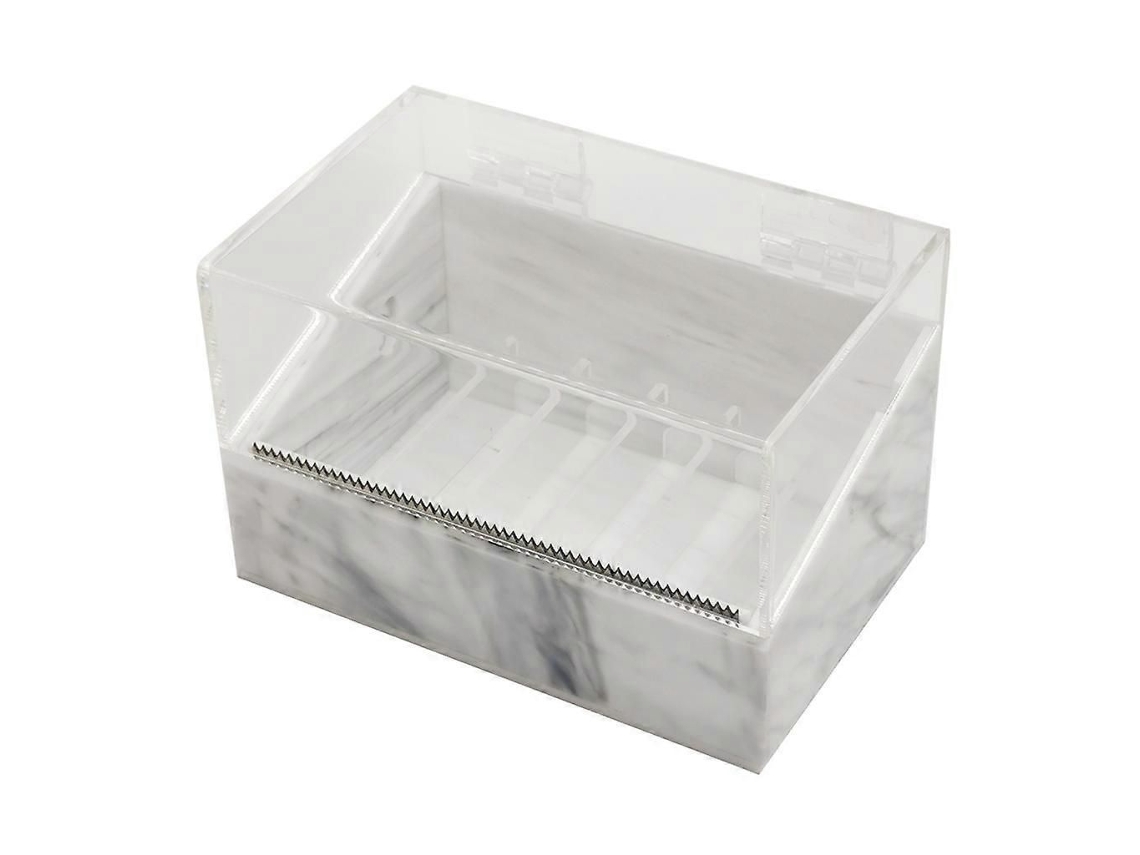 Dispensador de cinta acrílica práctico con 6 rollos, soporte para adhesivo, M Ultigrades, caja de almacenamiento, GOKOCO