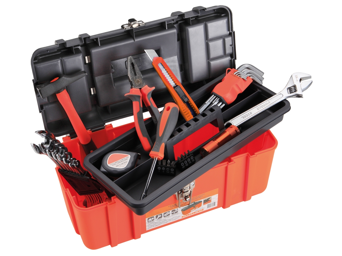 Caja Herramientas Pl�stico 33 Piezas ALYCO