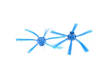 Cepillos laterales de Robot de barrido de 6 brazos, 2 uds., para piezas de aspiradora Philips FC8796 FC8794 FC8792