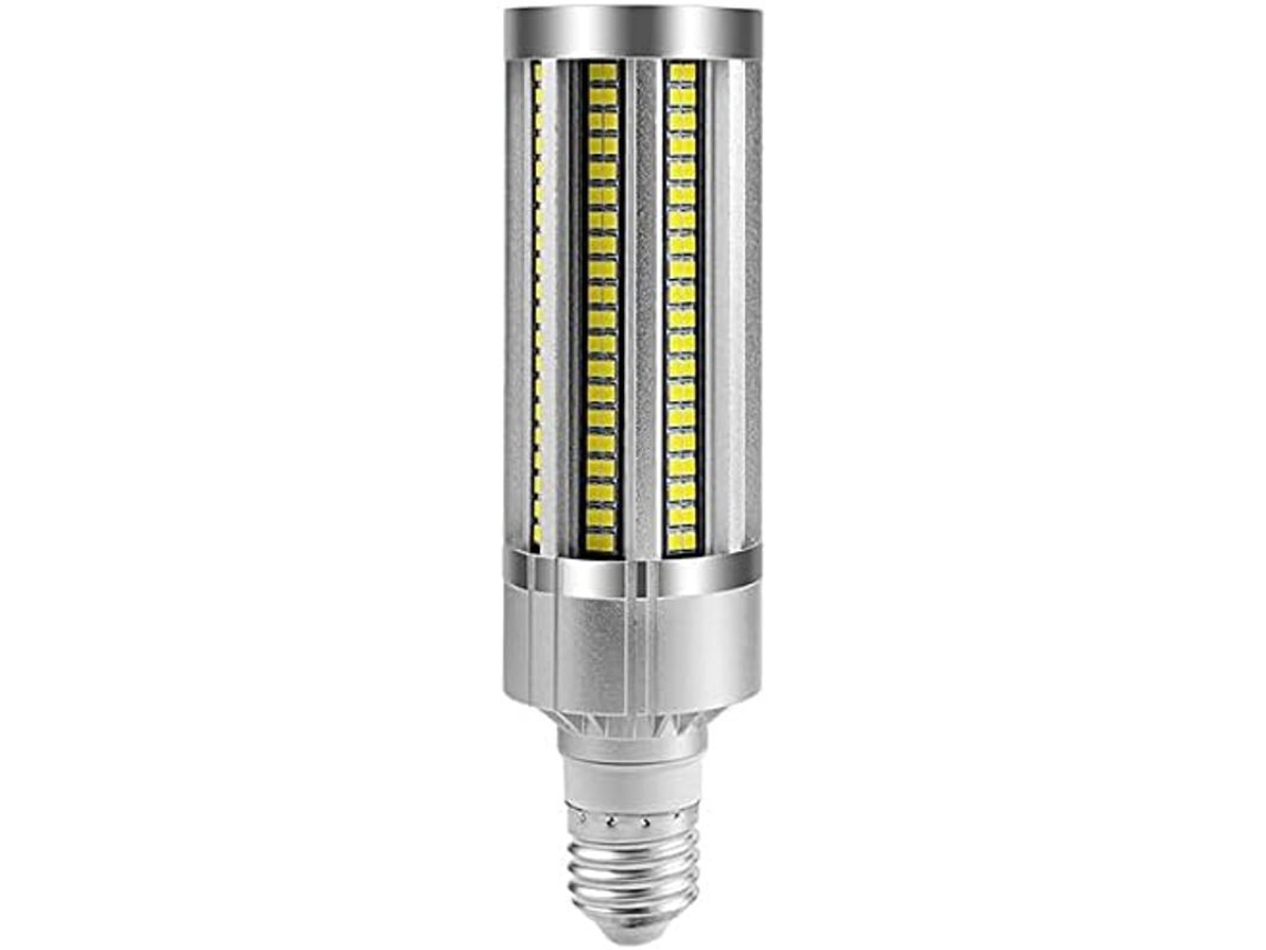 Bombilla Led Tipo Maíz De 60 W, Equivalente A 500 W, 7200 Lúmenes, Luz Blanca Cálida De 3000 K, Casquillo E27, Para Almacén, Taller O Garaje.