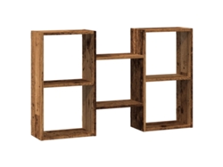 Estante De Pared VIDAXL Marrón Madera contrachapada (96x18x60 cm)