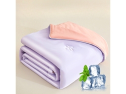 Manta Refrescante De Verano, Lavable Y Transpirable (morada/200x230cm) Gertiz