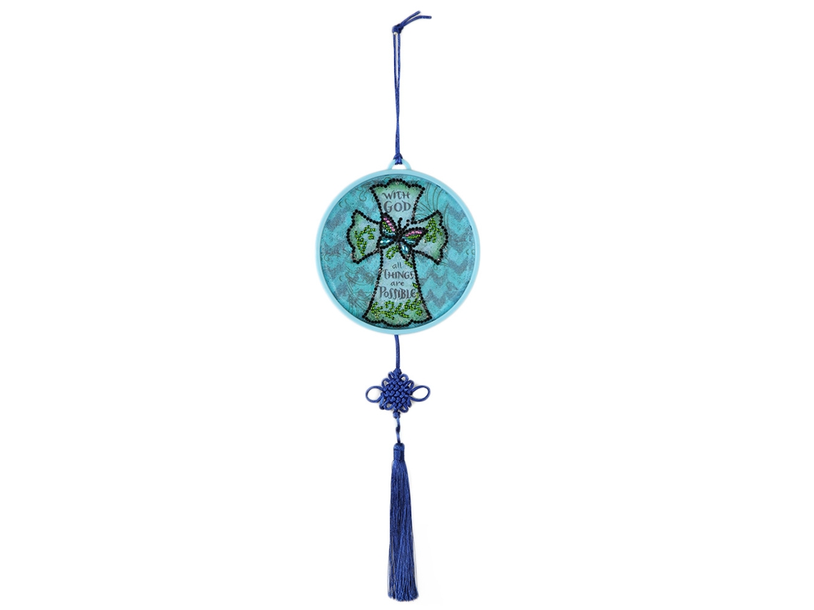 Lámpara De Pintura De Diamantes Diy, Colgante Decorativo Redondo Para Mesa Del Hogar, Regalo