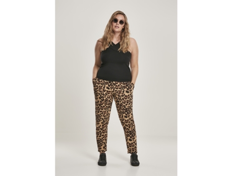 Top de Mujer URBAN CLASSICS Urban Classic Basic Gt Negro (Talla: 3XL)