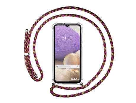 Carcasa Samsung Galaxy A32 5G TUMUNDOSMARTPHONE Colgante Rosa