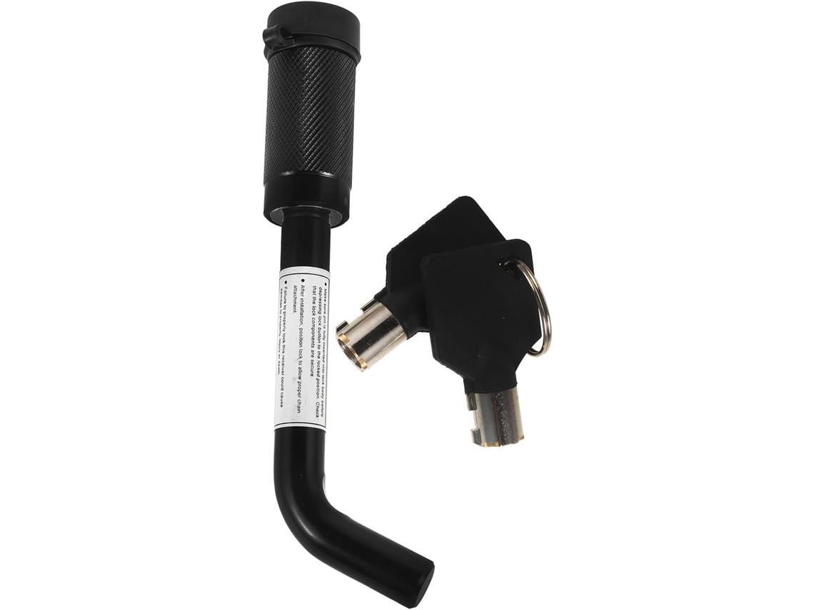 Pasador De Bloqueo De Enganche De Remolque, Cerradura Antirrobo Con Llave, Cerradura Sólida Para Coche Y Autocaravana.
