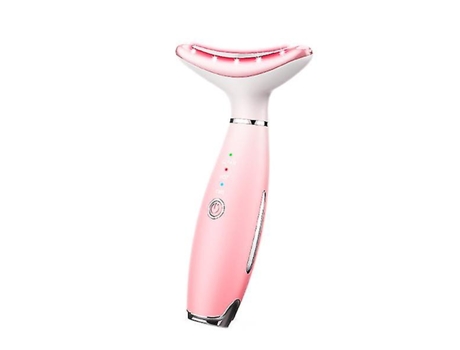 Dispositivo de eliminación de arrugas del cuello, masaje reafirmante y lifting Facial, terapia de fotones LED BISBISOUS