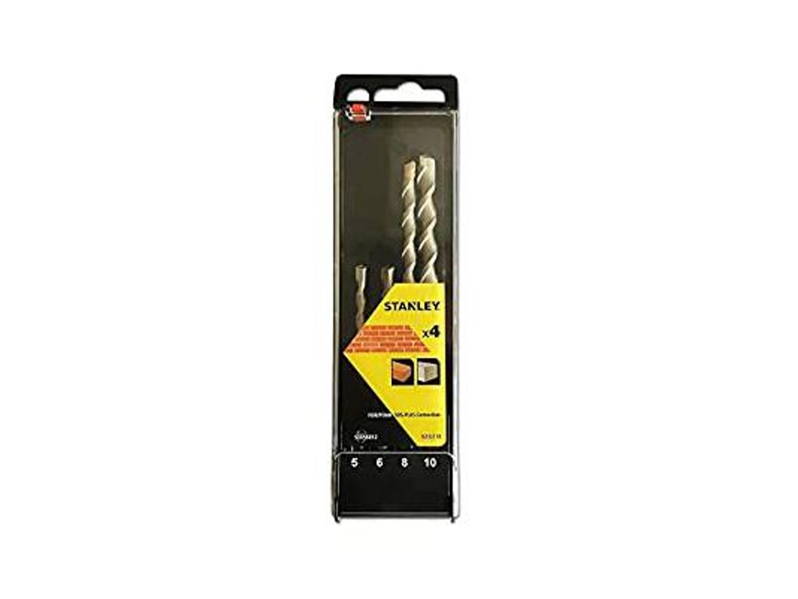 Set de Brocas SDS-Plus 5 6 8 10 mm Sta56012-Qz
