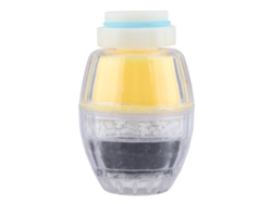 Filtro de agua de carbón activado para purificador de grifo, ahorrador de agua, para cocina y hogar, amarillo