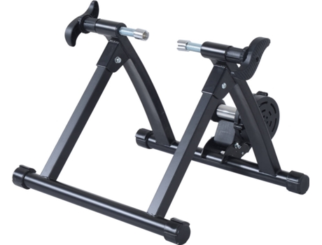 Homcom Rodillo De entrenamiento para bicicleta cicloentrenador plegable 545x472x391cm negro 56610016 39.1x54.5x47.2cm hasta 135