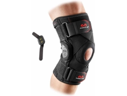 Rodilleras MC DAVID Brace With Polycentric Hinges And Cross Straps Negro (M)