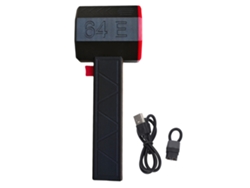 Soplador de aire eléctrico de turbina, 18000 rpm, 1400 g, negro/rojo.