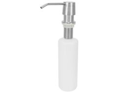 Dispensador De Jabón Integrado De 350 Ml, Acero Inoxidable 304, Para Fregadero De Cocina Y Baño Con Bomba.