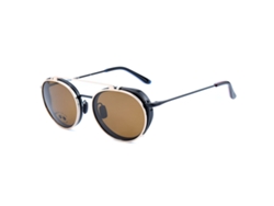 Montura De Gafas Hombre Vuarnet Vl18080001-sunclip (negro - Acero Inoxidable - 145 Mm - Ø 54 Mm)