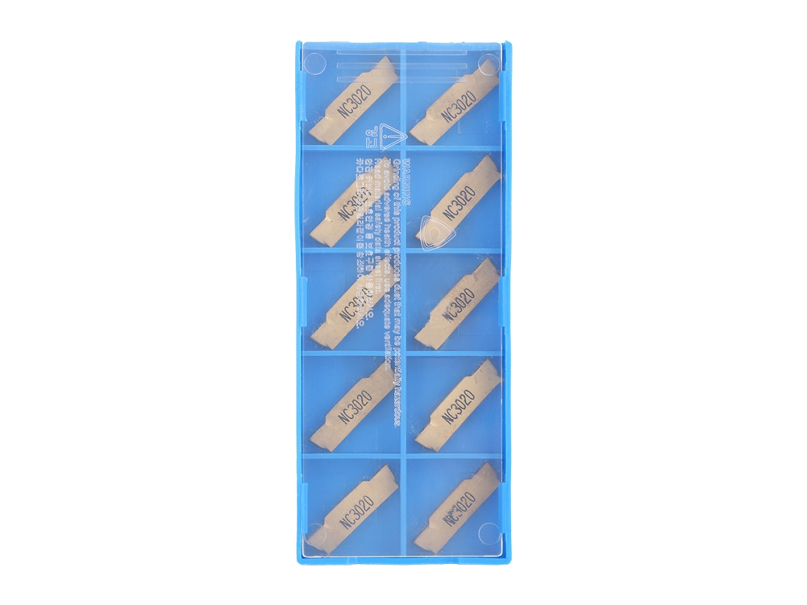 10 Piezas De Insertos Cnc Mgmn200 (2,0 Mm) / Mgmn300 (3,0 Mm) De Alta Resistencia Para Cortar Bordes Grandes.