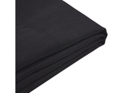 Funda para cama BELIANI Fitou de Poliéster Negro 190x214x75