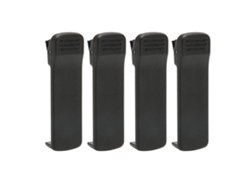 Kit de 4 clips de cinturón resistentes y portátiles para radios Motorola CP040, CP140, CP150 y CP160 CHABERLU