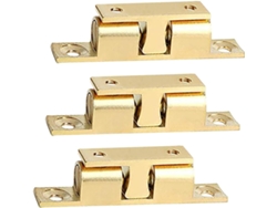 Cerradura 3piezas Pestillo Tensión Bola Puerta Rodillo