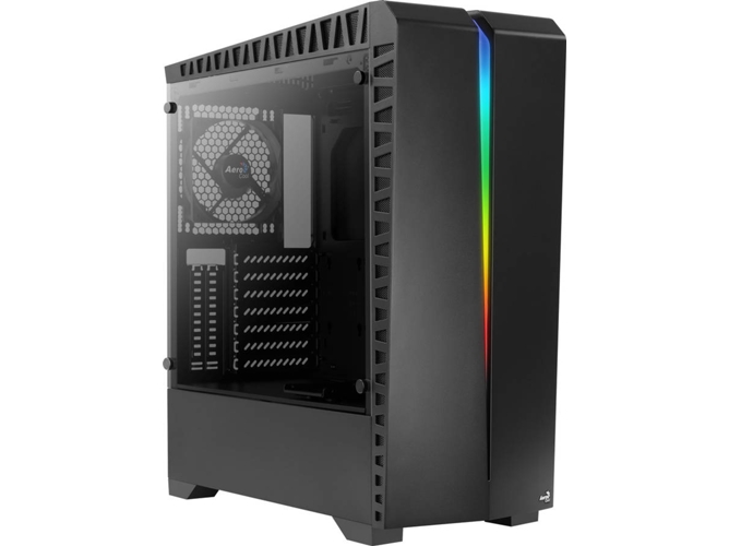 Caja PC AEROCOOL Scar (ATX Mid Tower - Negro)