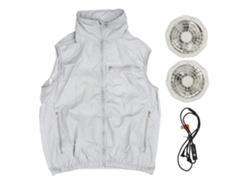 Chaleco Con Aire Acondicionado Y Ventiladores, Chaqueta De Invierno Refrescante Para Trabajo Al Aire Libre, Pesca, Talla Xl