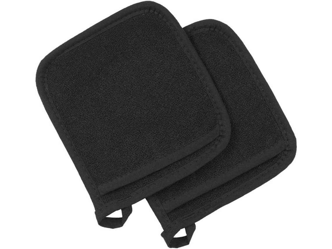 Guantes De Cocina De Algodón Para Horno, Resistentes Al Calor Y Al Té, Con Aislamiento Térmico Antiescaldaduras.
