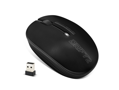 Ratón ADVANCE Drift 2 Ambidextro RF inalámbrico 1600 DPI