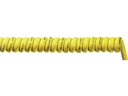 Lappkabel Spiralkabel Ölflex® Spiral 540 P 1000 Mm / 3000 Mm 3 X 1.5 Mm² Gelb 73220149 1 St. (73220149)