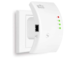 Repetidor WiFi de 300 Mbps, extensor de rango WiFi de banda única para el hogar, amplificador de Internet con puerto Ethernet Yizhood