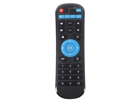 Control remoto de TV Box para Android Smart TV Box Controller T95Z Plus T95K T95V T95U T95W PRO (Negro)