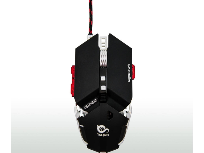 Ratón Gaming TALIUS Nighthawk (4000 dpi - Negro)