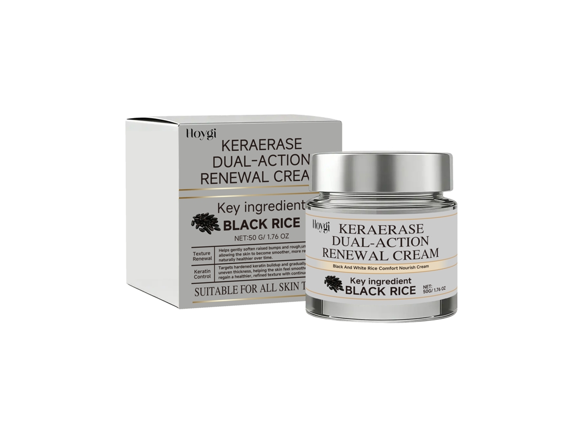 Crema regeneradora de la piel con arroz negro - Doble efecto