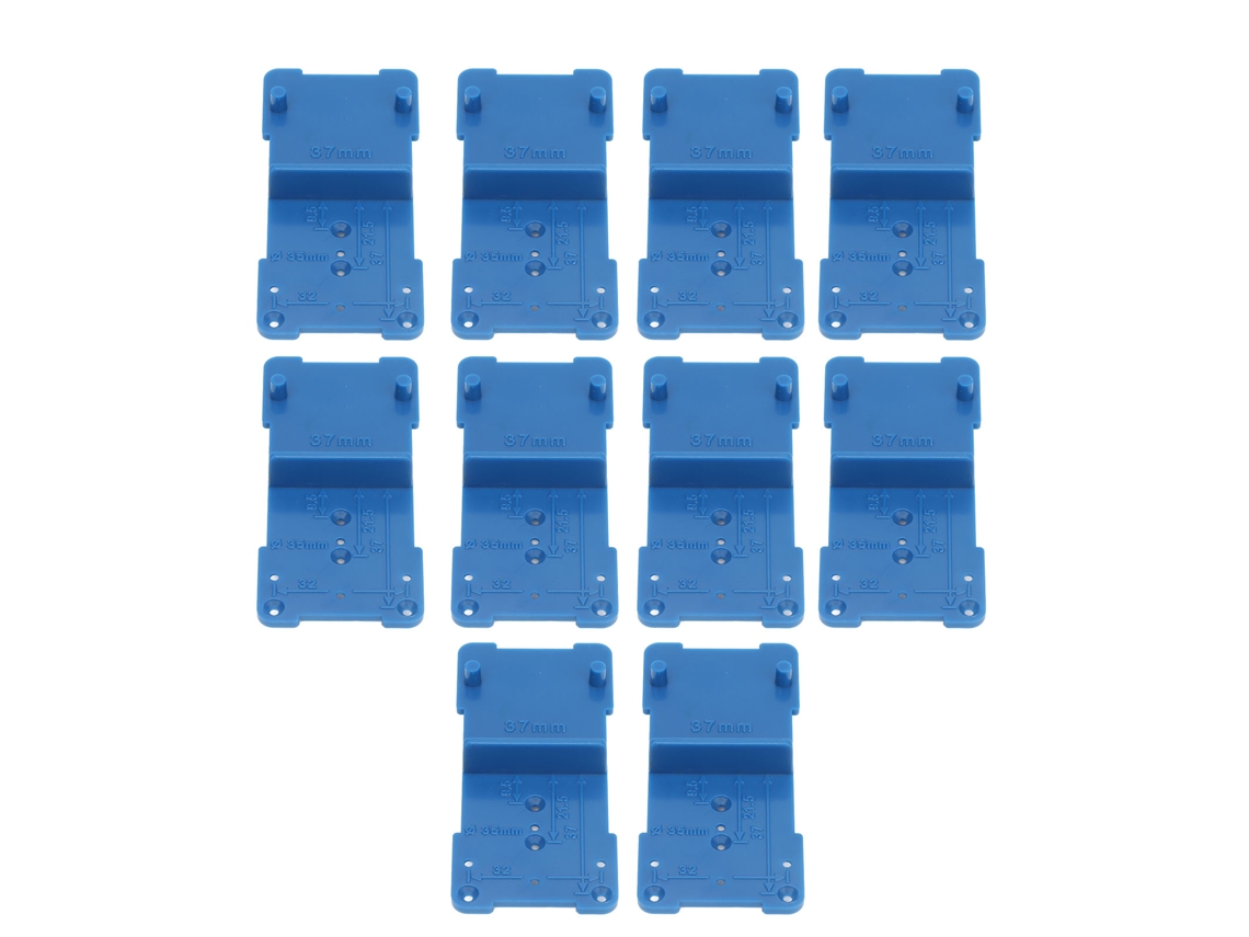 Plantilla De Abertura De Agujeros Para Bisagras 28mm 37mm Localizador Herramienta Diy Muebles Madera