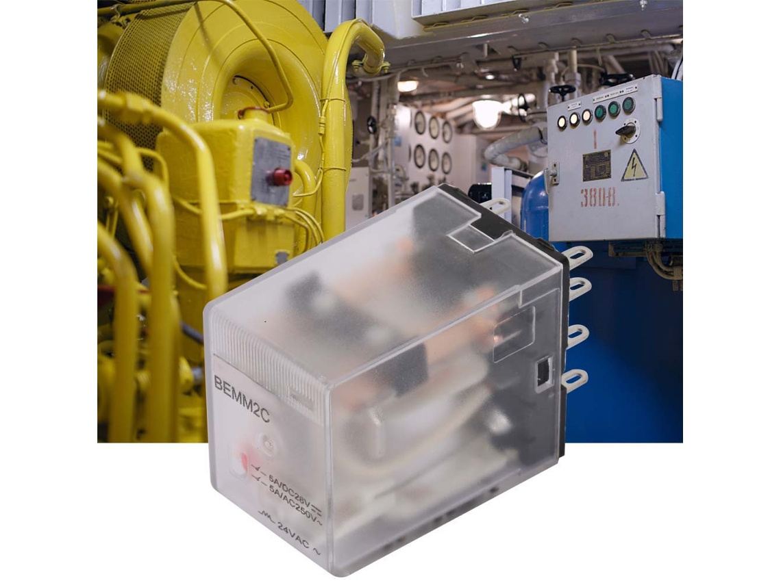 2026dz-relé Intermedio Electromagnético Bemm2c 8 Pin 5a 24vac Mini Potencia
