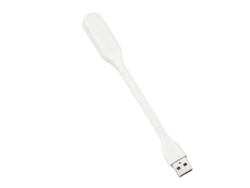 Luz Nocturna Led Plegable Ajustable Portátil Lámpara De Lectura Led Usb 5v Blanca