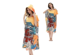 2026-toalla De Playa Con Capucha Para Cambio Al Aire Libre, Bathrobe Rápido Secado Unisex Para Surf Y Deportes Acuáticos