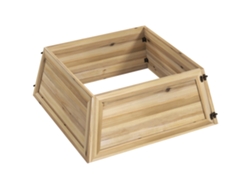 Falda Árbol Navidad 65 Cm Madera Abeto Decoración Natural
