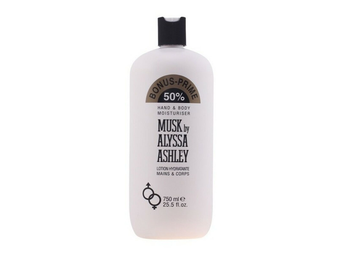 Loción Corporal Hidratante Musk Alyssa Ashley Musk (750 ml)