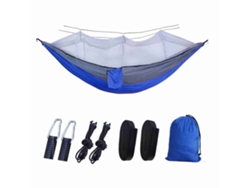 Hamaca Automática De Apertura Rápida Con Mosquitera, Portátil Para Camping Al Aire Libre, De Nailon Antivuelco.